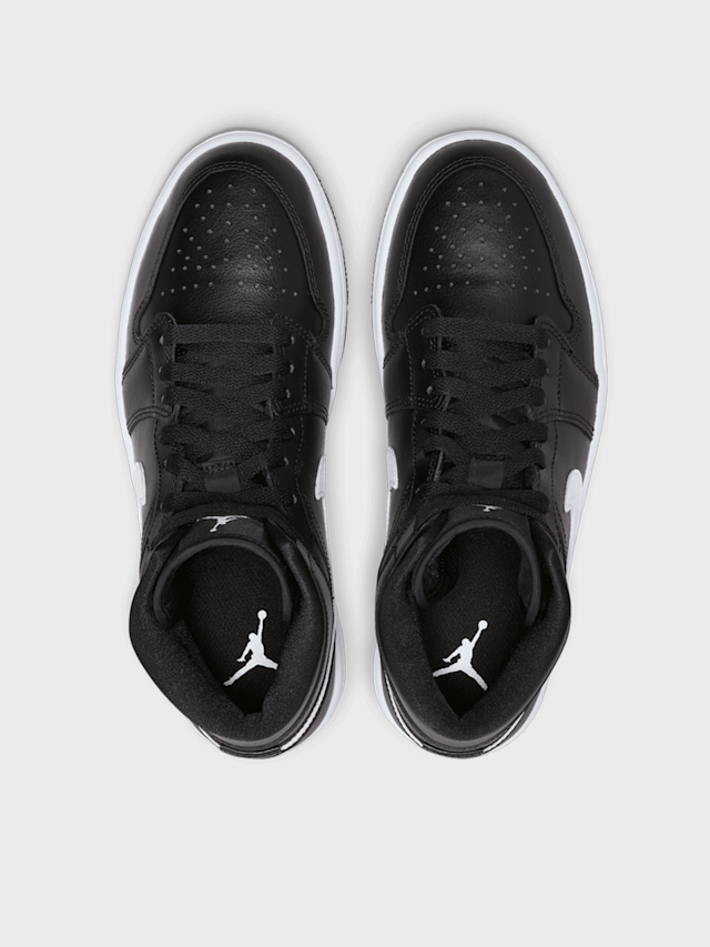 Jordan, WMNS Air Jordan 1 Mid, black, Image 6 of 8