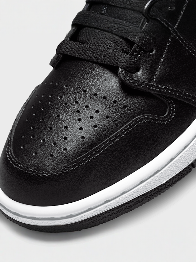 Jordan, WMNS Air Jordan 1 Mid, black, Image 7 of 8