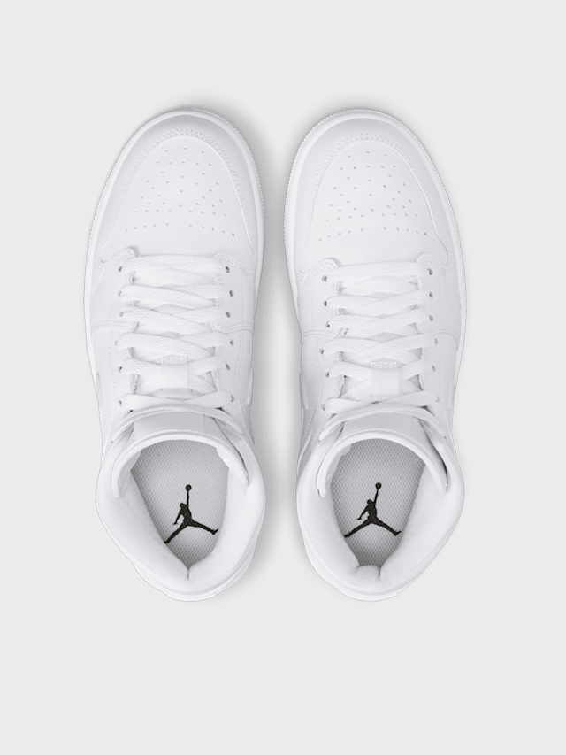 Jordan, WMNS Air Jordan 1 Mid, white, Image 6 of 8