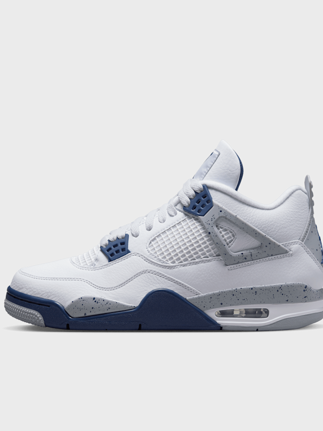 Jordan, Air Jordan 4 Retro, white, Image 1 of 9