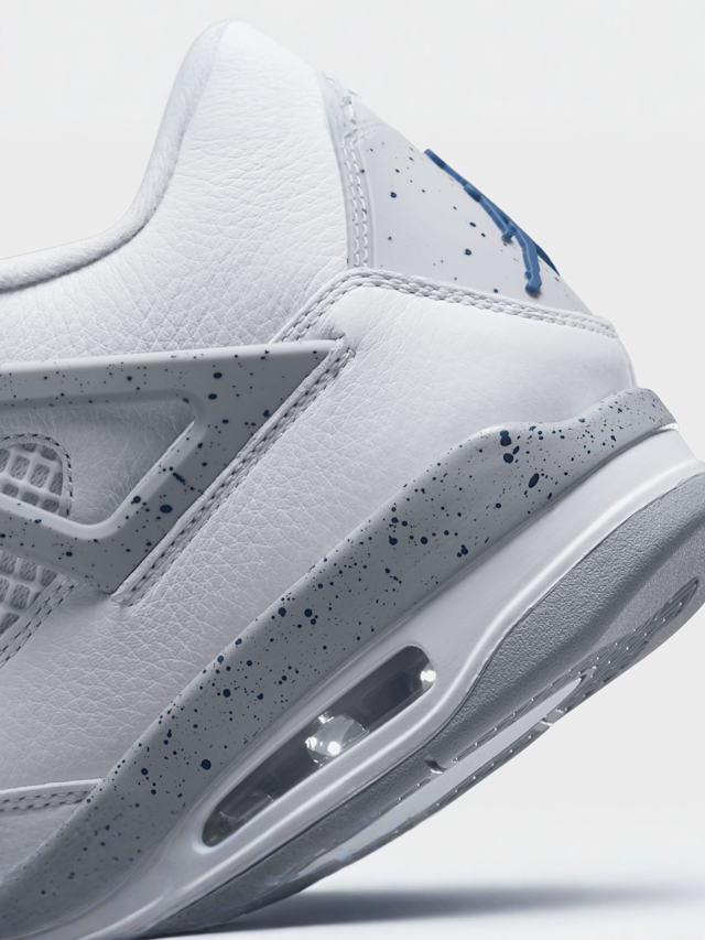 Jordan, Air Jordan 4 Retro, white, Image 8 of 9