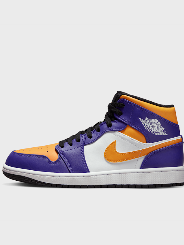 Jordan, Air Jordan 1 Mid, wit, Afbeelding 1 van 8