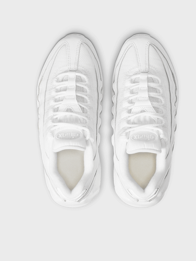 Nike, Air Max 95 Recraft (GS), wit, Afbeelding 6 van 8