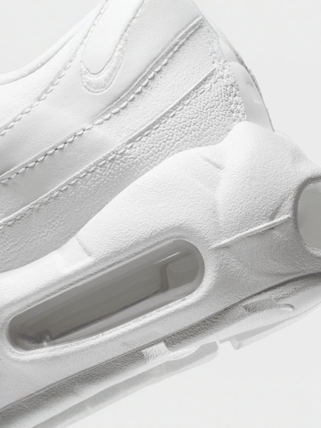 Nike, Air Max 95 Recraft (GS), wit, Afbeelding 8 van 8