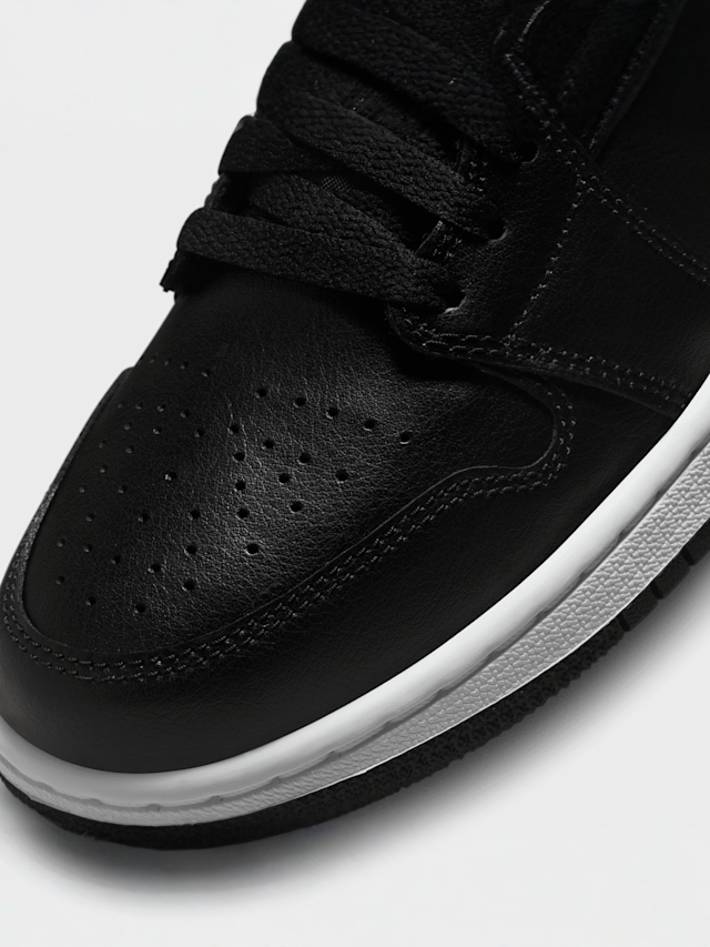 Jordan, WMNS Air Jordan 1 Low, black, Image 7 of 8