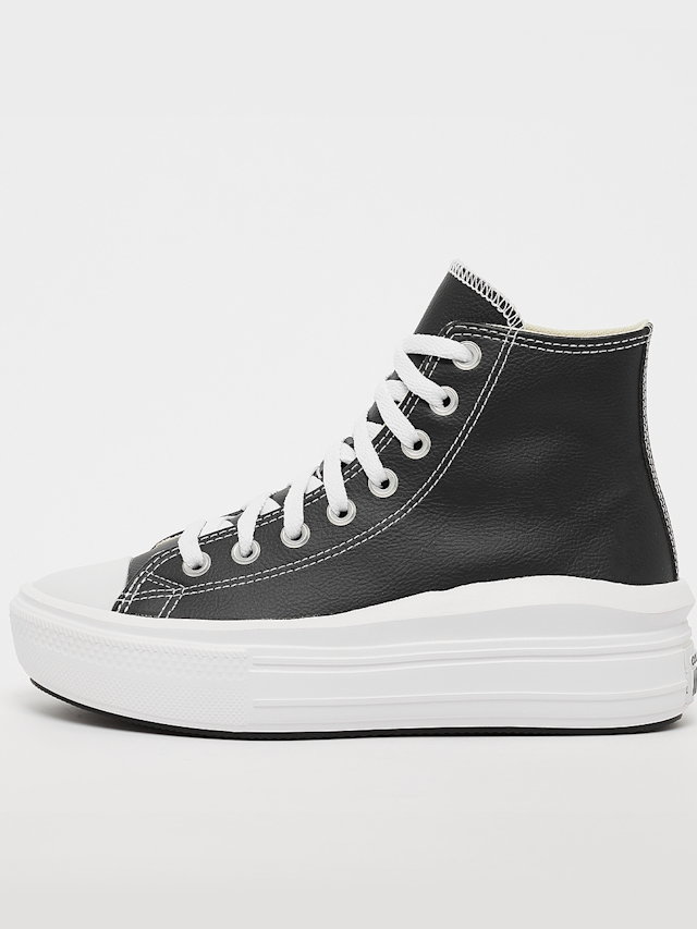 Converse, Chuck Taylor All Star Move Leather, black, Image 1 of 5
