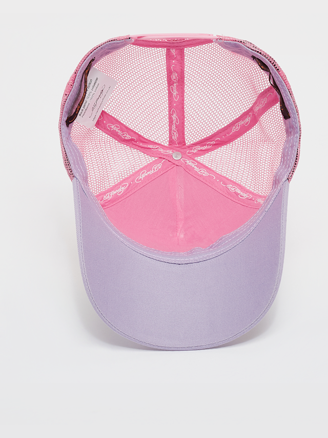 Ed Hardy, ‘NYC’ Twill Front & Mesh Trucker, multicolor, Afbeelding 3 van 4