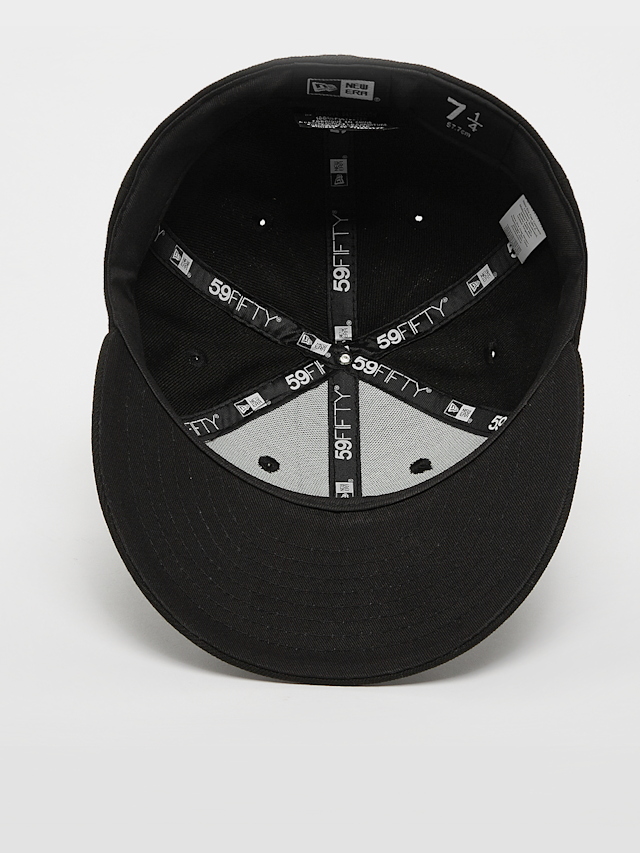 New Era, 59Fifty Low Profile Raised from Concrete MLB LA Dodgers, zwart, Afbeelding 3 van 3