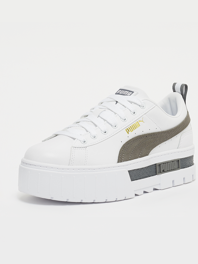 PUMA, Mayze Lth, white, Image 2 of 5