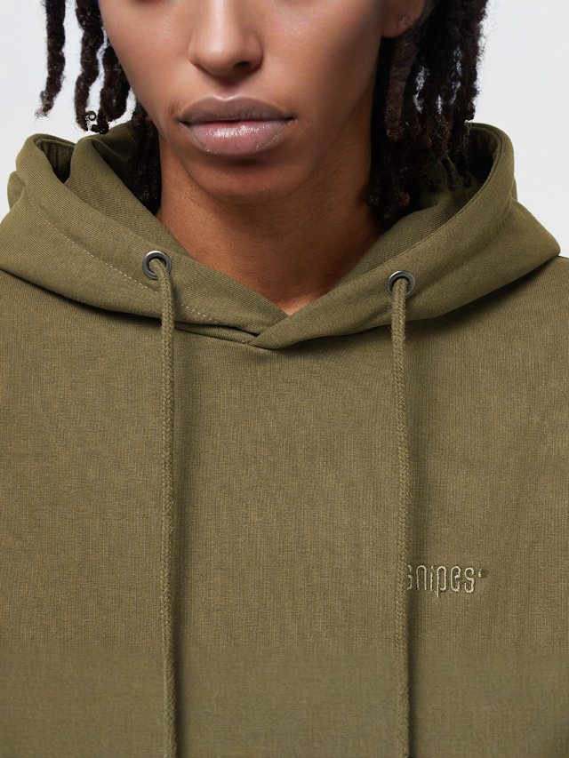 SNIPES, Small Logo Essential Hoodie, groen, Afbeelding 3 van 5