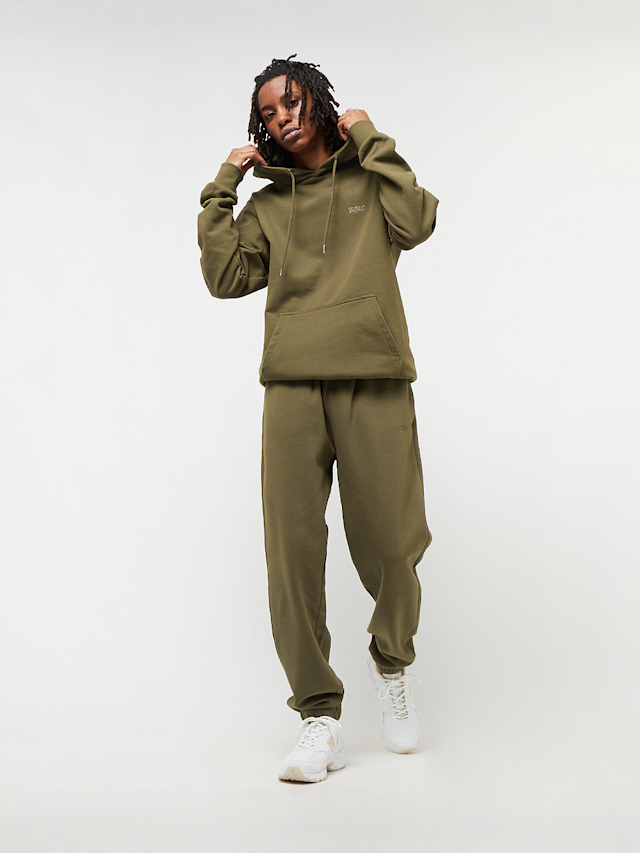 SNIPES, Small Logo Essential Hoodie, green, Image 5 of 5