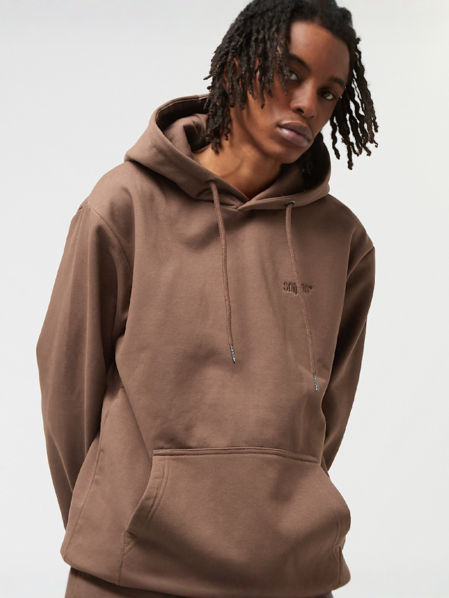 SNIPES, Small Logo Essential Hoodie, bruin, Afbeelding 1 van 5