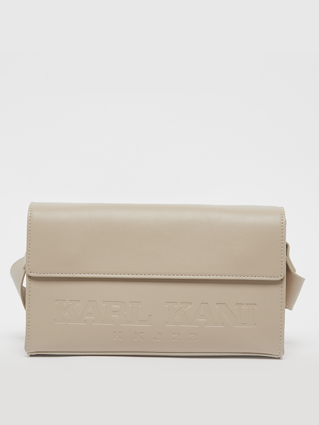 Karl Kani, Retro Fake Leather Handbag, grijs, Afbeelding 1 van 6