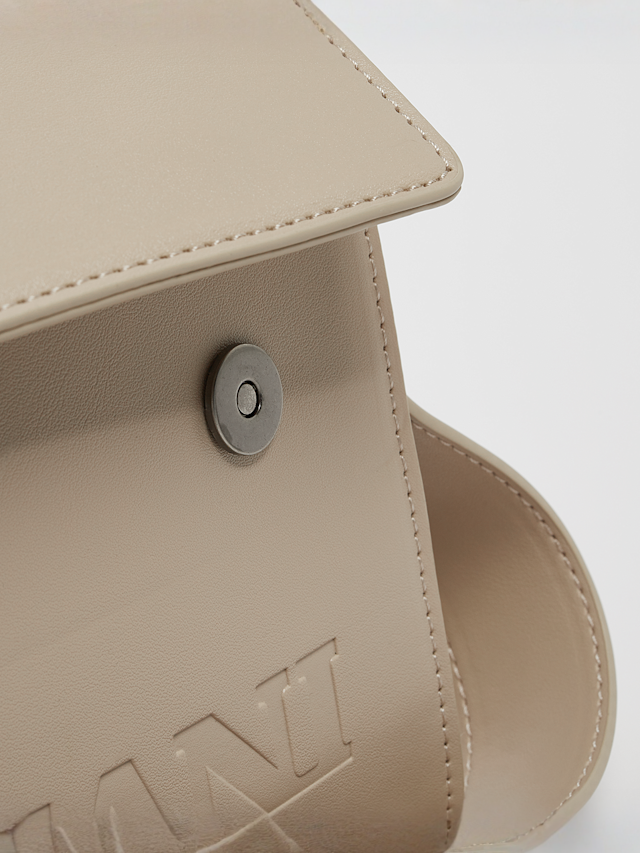 Karl Kani, Retro Fake Leather Handbag, grijs, Afbeelding 5 van 6