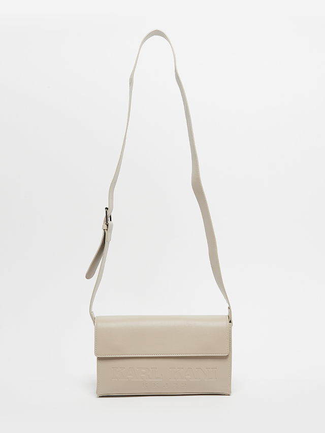 Karl Kani, Retro Fake Leather Handbag, grijs, Afbeelding 6 van 6