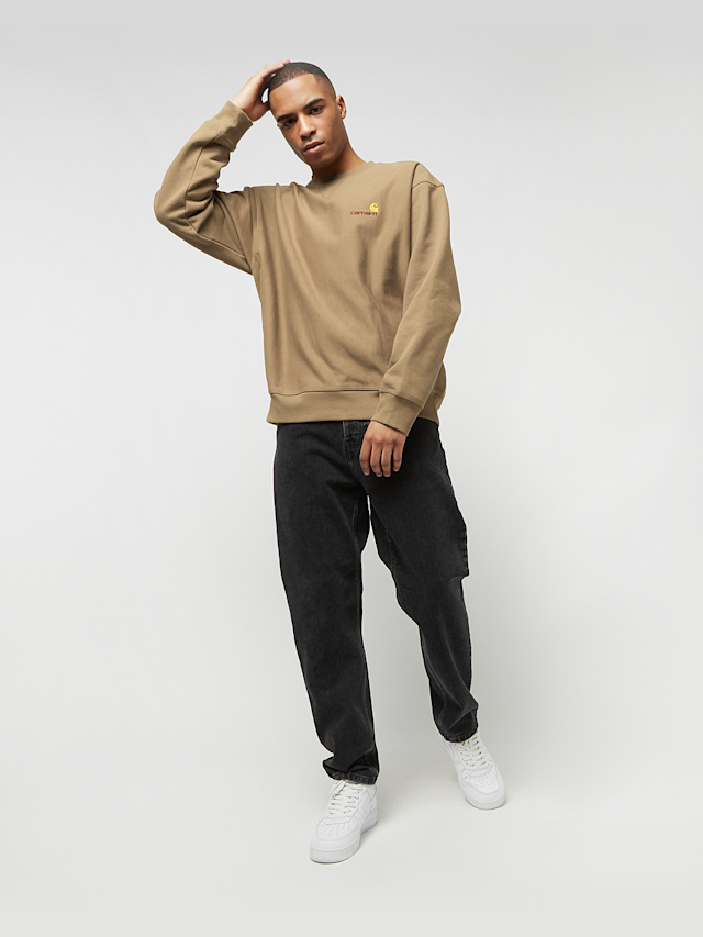 Carhartt WIP, American Script Sweat, wit, Afbeelding 4 van 5
