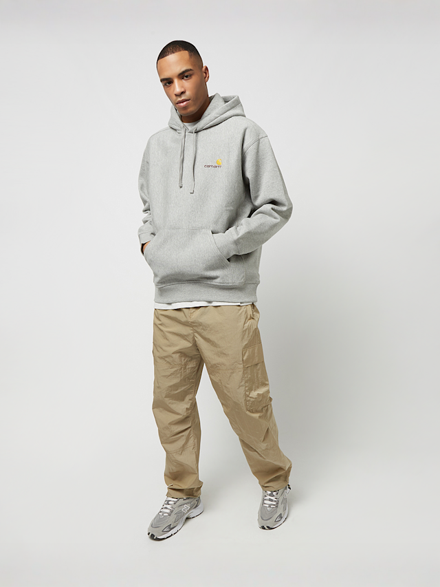 Carhartt WIP, Hooded American Script Sweat, grey, Image 4 of 5