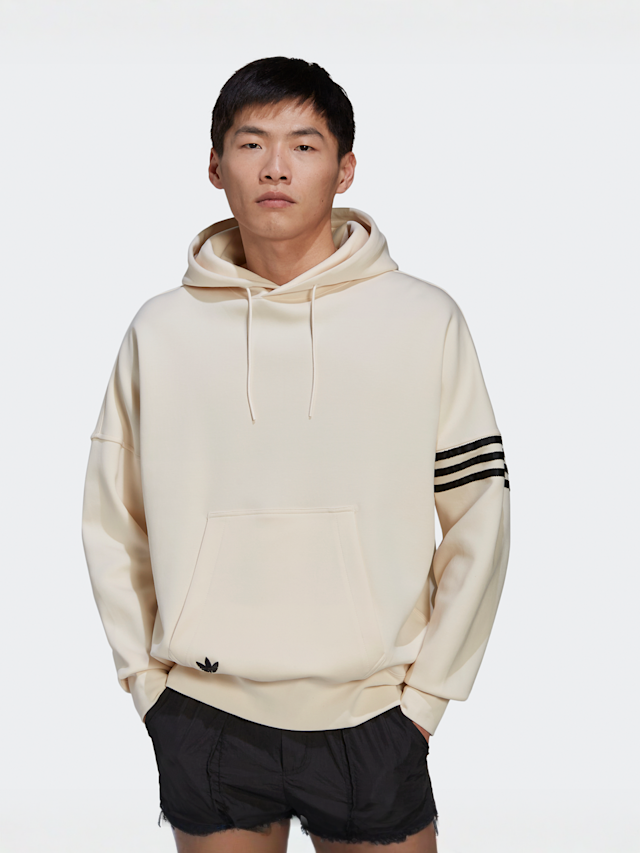 adidas Originals, adicolor Neuclassics Hoodie, beige, Image 1 of 5
