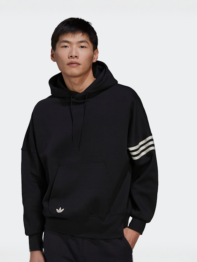 adidas Originals, adicolor Neuclassics Hoodie, black, Image 1 of 4