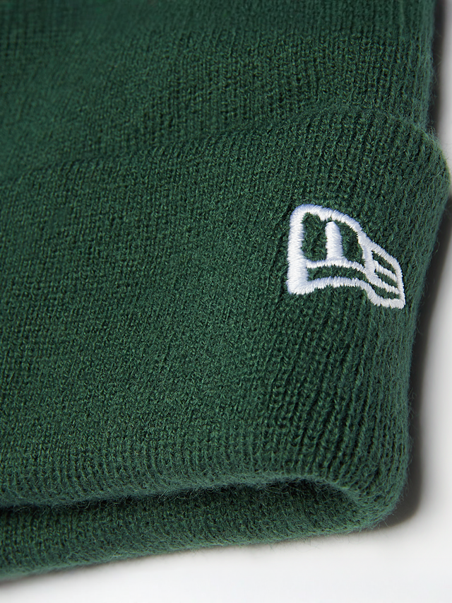 New Era, League Essential Cuff Beanie MLB New York Yankees, groen, Afbeelding 3 van 3