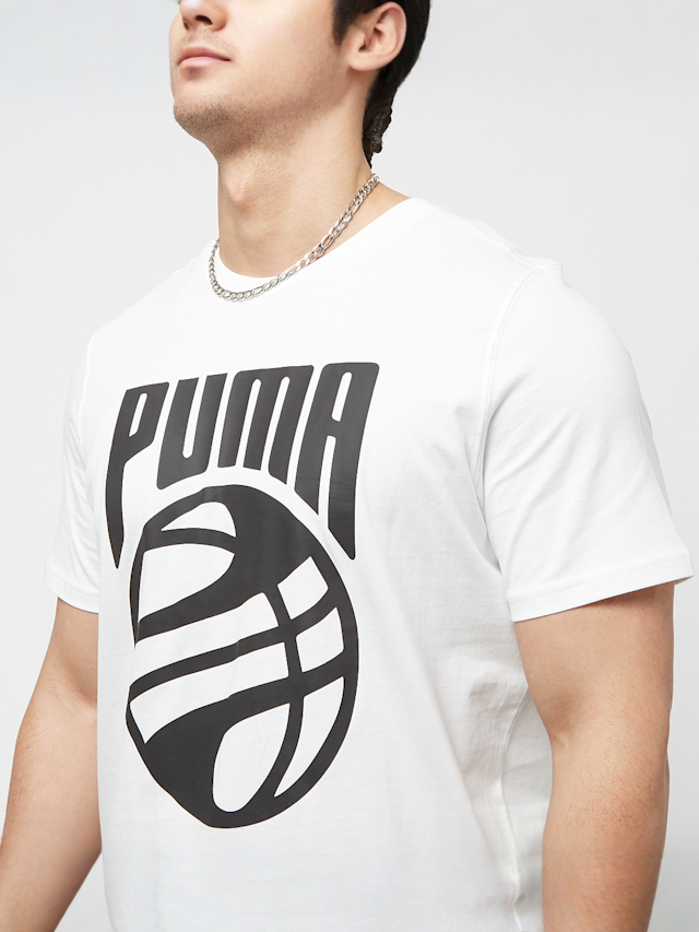PUMA, Posterize Tee Puma, wit, Afbeelding 3 van 5