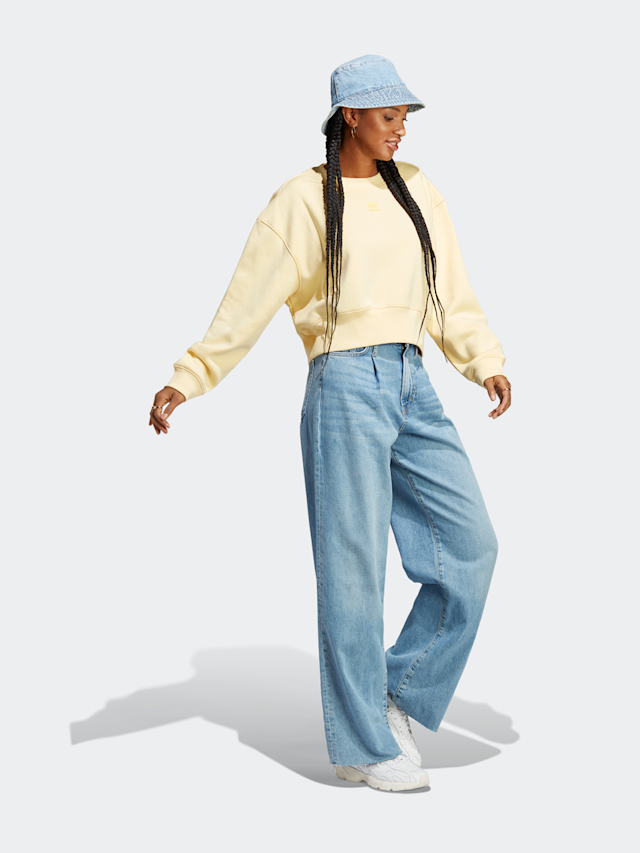 adidas Originals, Essentials Sweatshirt, geel, Afbeelding 5 van 5