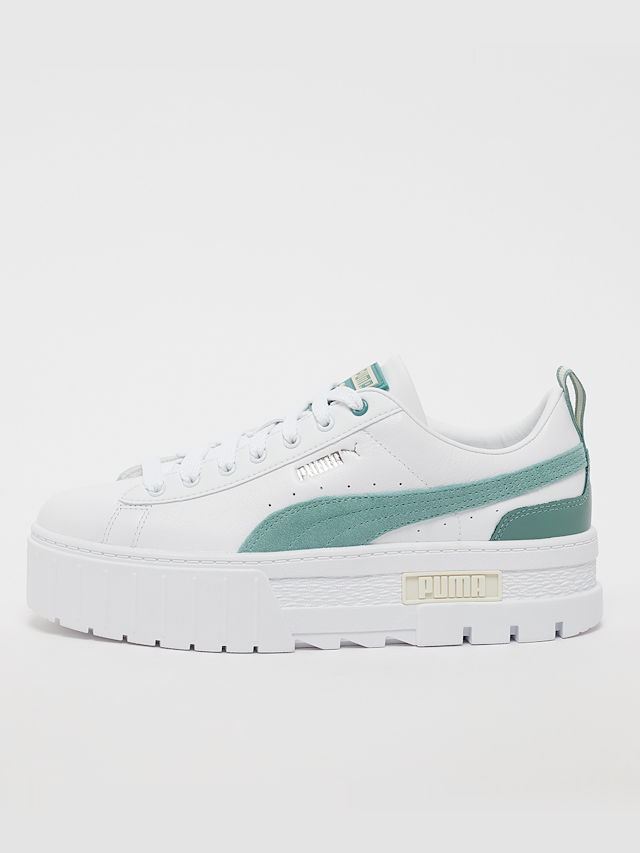 PUMA, Mayze Lth, white, Image 1 of 5