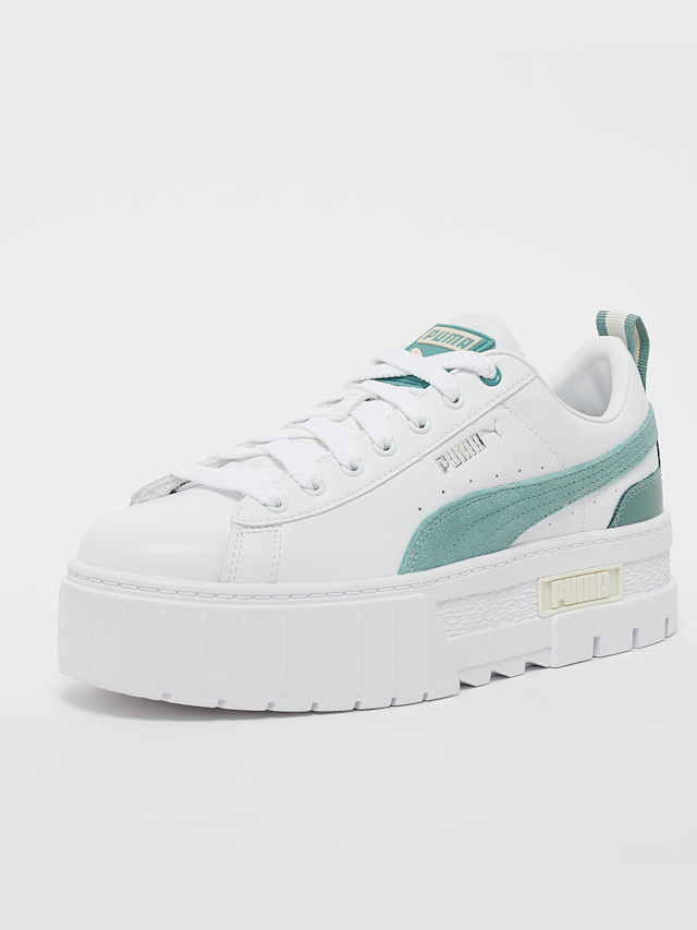 PUMA, Mayze Lth, white, Image 2 of 5