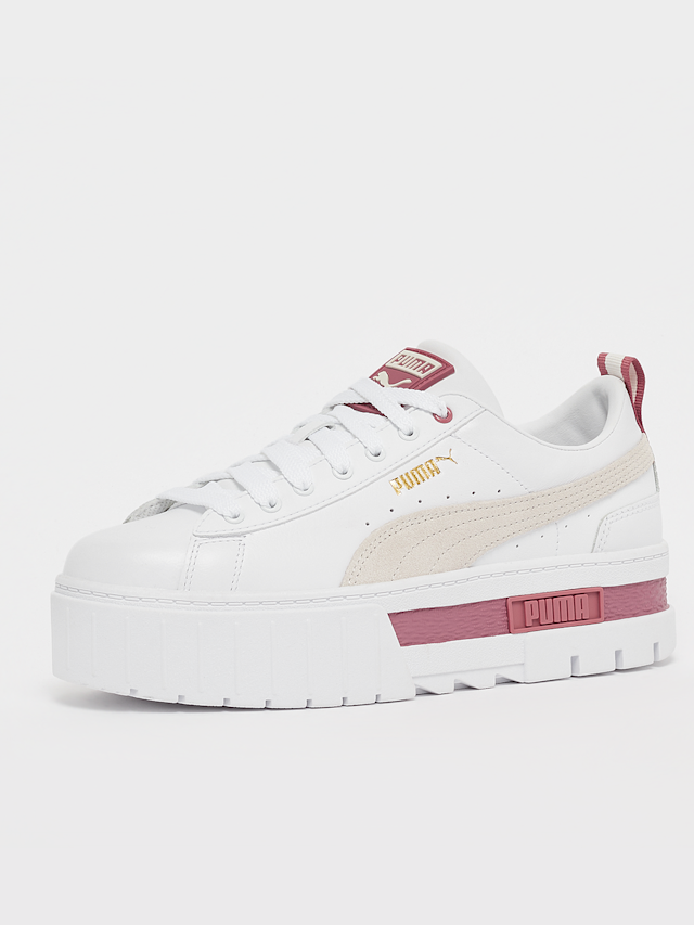 PUMA, Mayze Lth, white, Image 2 of 5