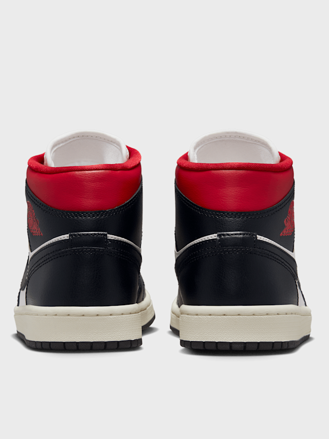 Jordan, WMNS Air Jordan 1 Mid, black, Image 5 of 8