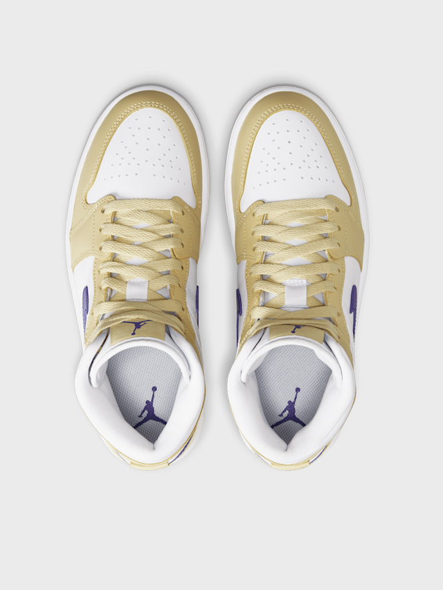 Jordan, WMNS Air Jordan 1 Mid, white, Image 6 of 8