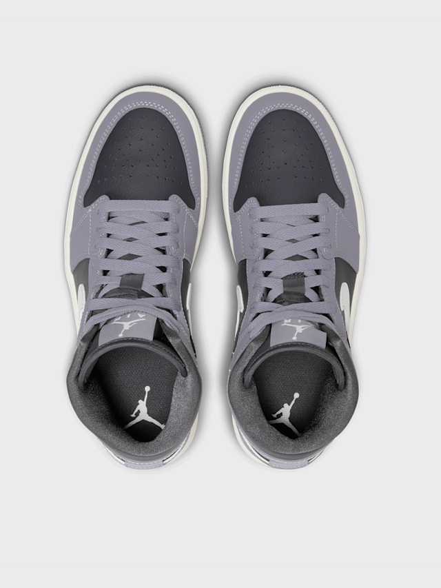 Jordan, WMNS Air Jordan 1 Mid, grey, Image 6 of 8