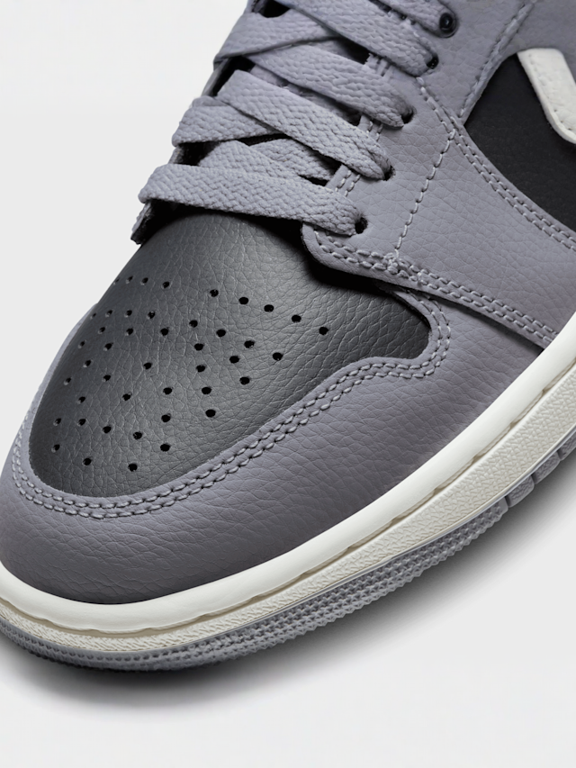 Jordan, WMNS Air Jordan 1 Mid, grey, Image 7 of 8