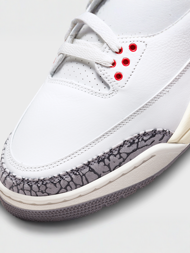 Jordan, Air Jordan 3 Retro, white, Image 7 of 8