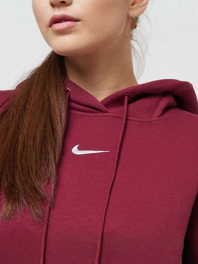 Nike, Sportswear Phoenix Fleece Oversized Hoodie, red, Image 3 of 4