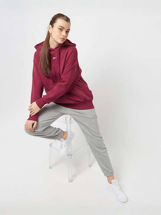 Nike, Sportswear Phoenix Fleece Oversized Hoodie, rood, Afbeelding 4 van 4