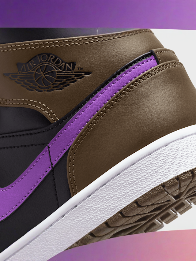 Jordan, Air Jordan 1 Mid, black, Image 8 of 8