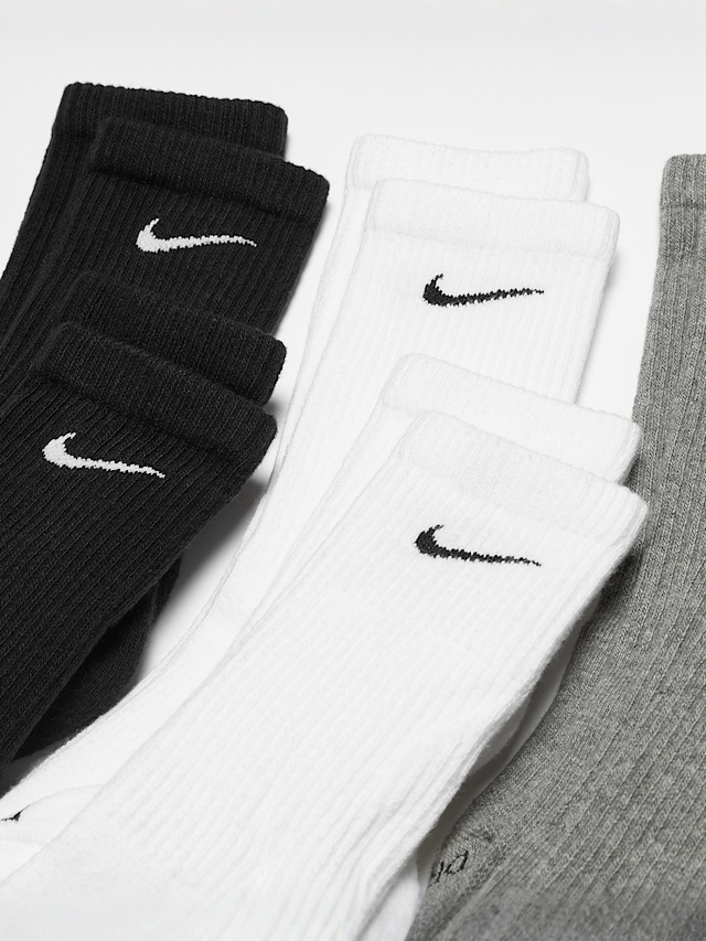 Nike, 6 PACK - Everyday Plus Cushion Crew Training, multicolor, Afbeelding 2 van 2