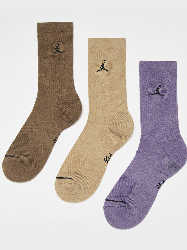 Jordan, 3 PACK - Everyday Cush Poly Crew, multi-colour, Image 1 of 2