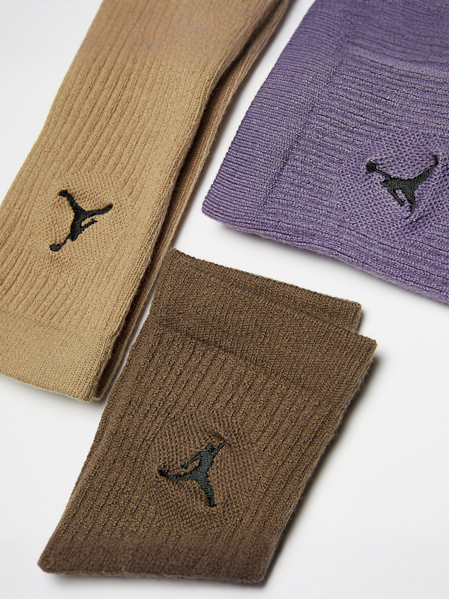 Jordan, 3 PACK - Everyday Cush Poly Crew, multi-colour, Image 2 of 2