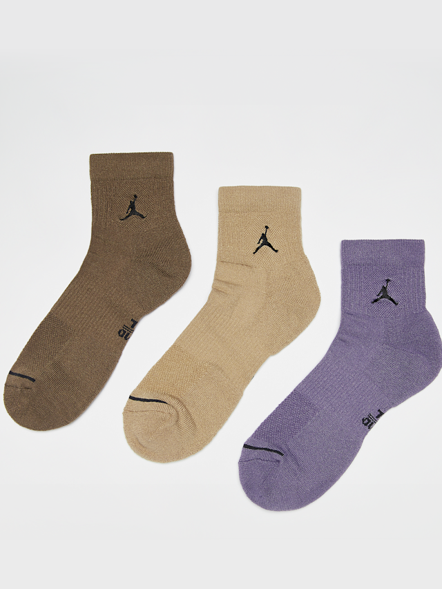 Jordan, 3 PACK - Everyday Cush Poly Ankle, multi-colour, Image 1 of 2