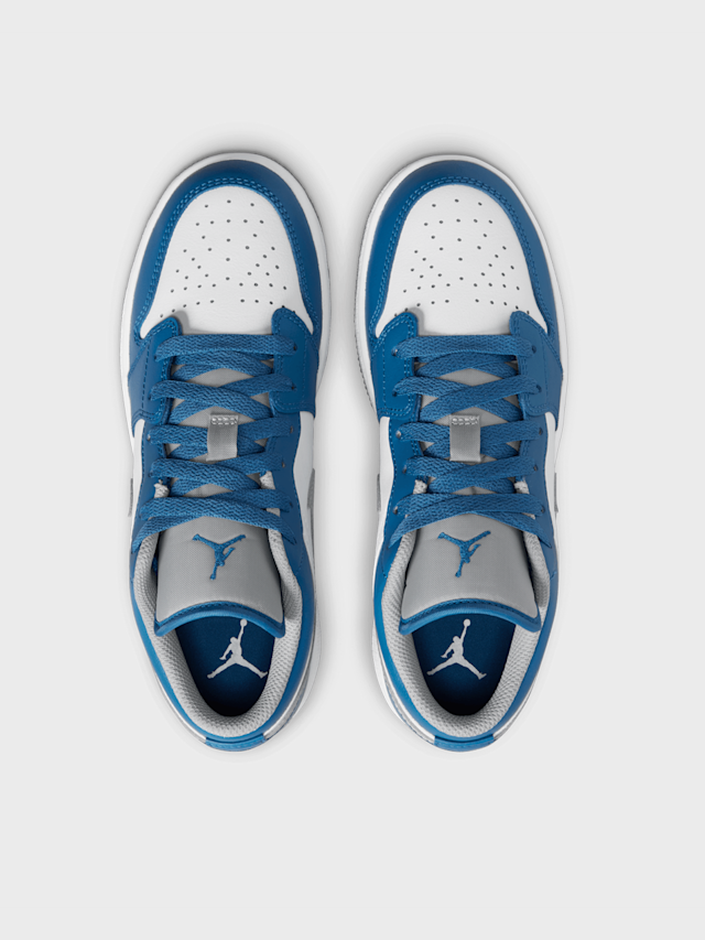 Jordan, Air 1 Low (GS), blue, Image 6 of 9