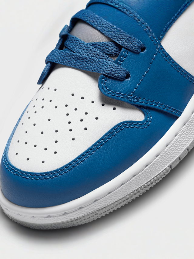 Jordan, Air 1 Low (GS), blue, Image 7 of 9