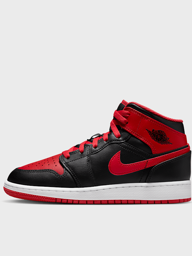 Jordan, Air 1 Mid (GS), black, Image 1 of 8