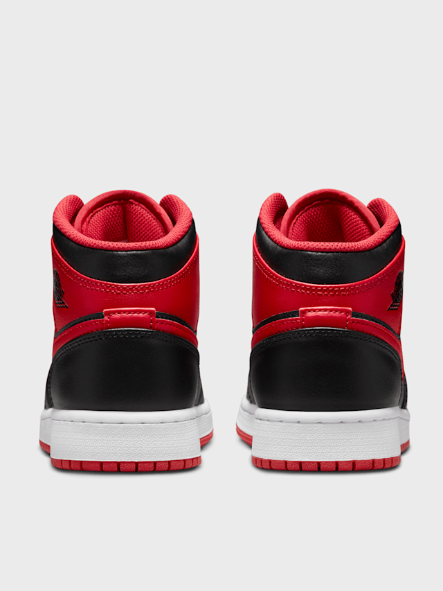 Jordan, Air 1 Mid (GS), zwart, Afbeelding 5 van 8