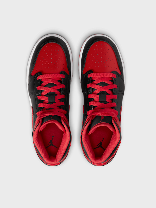 Jordan, Air 1 Mid (GS), zwart, Afbeelding 6 van 8