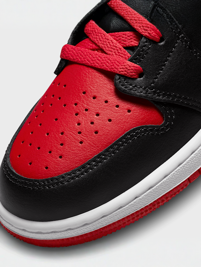 Jordan, Air 1 Mid (GS), zwart, Afbeelding 7 van 8