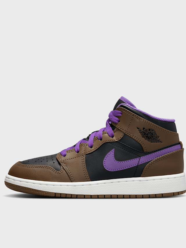 Jordan, Air Jordan 1 Mid (GS), black, Image 1 of 8