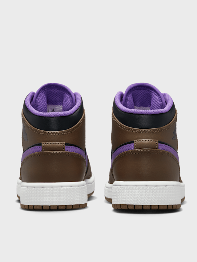 Jordan, Air Jordan 1 Mid (GS), zwart, Afbeelding 5 van 8