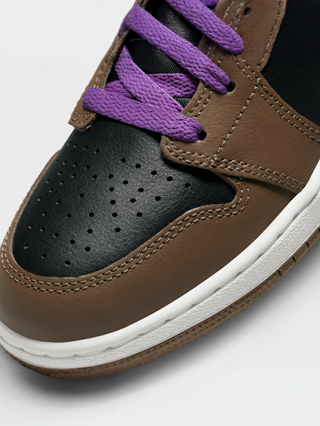 Jordan, Air Jordan 1 Mid (GS), black, Image 7 of 8